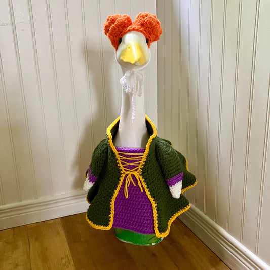 Witch Winnie Sandergoose Porch Goose Crochet Pattern PDF Instant Download