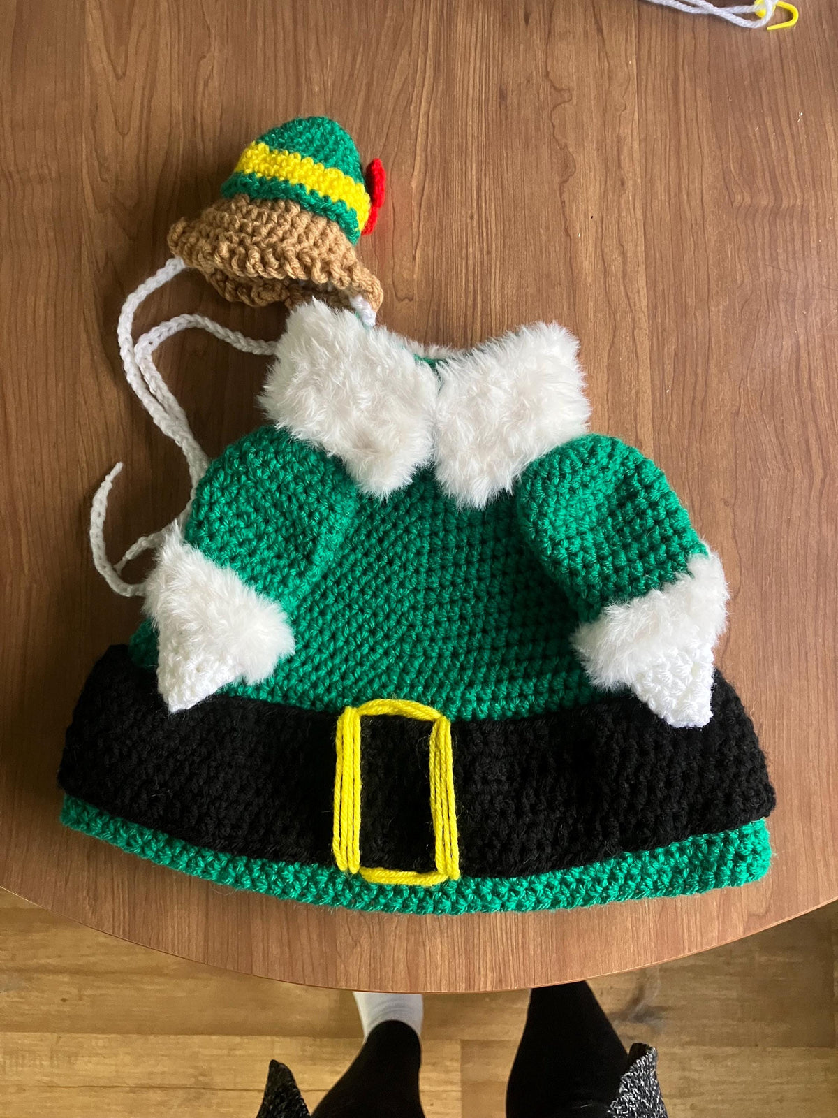 Elf Porch Goose Crochet Pattern PDF Instant Download