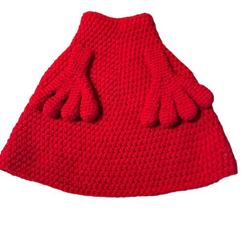 Red Monster Porch Goose Crochet Pattern PDF Instant Download