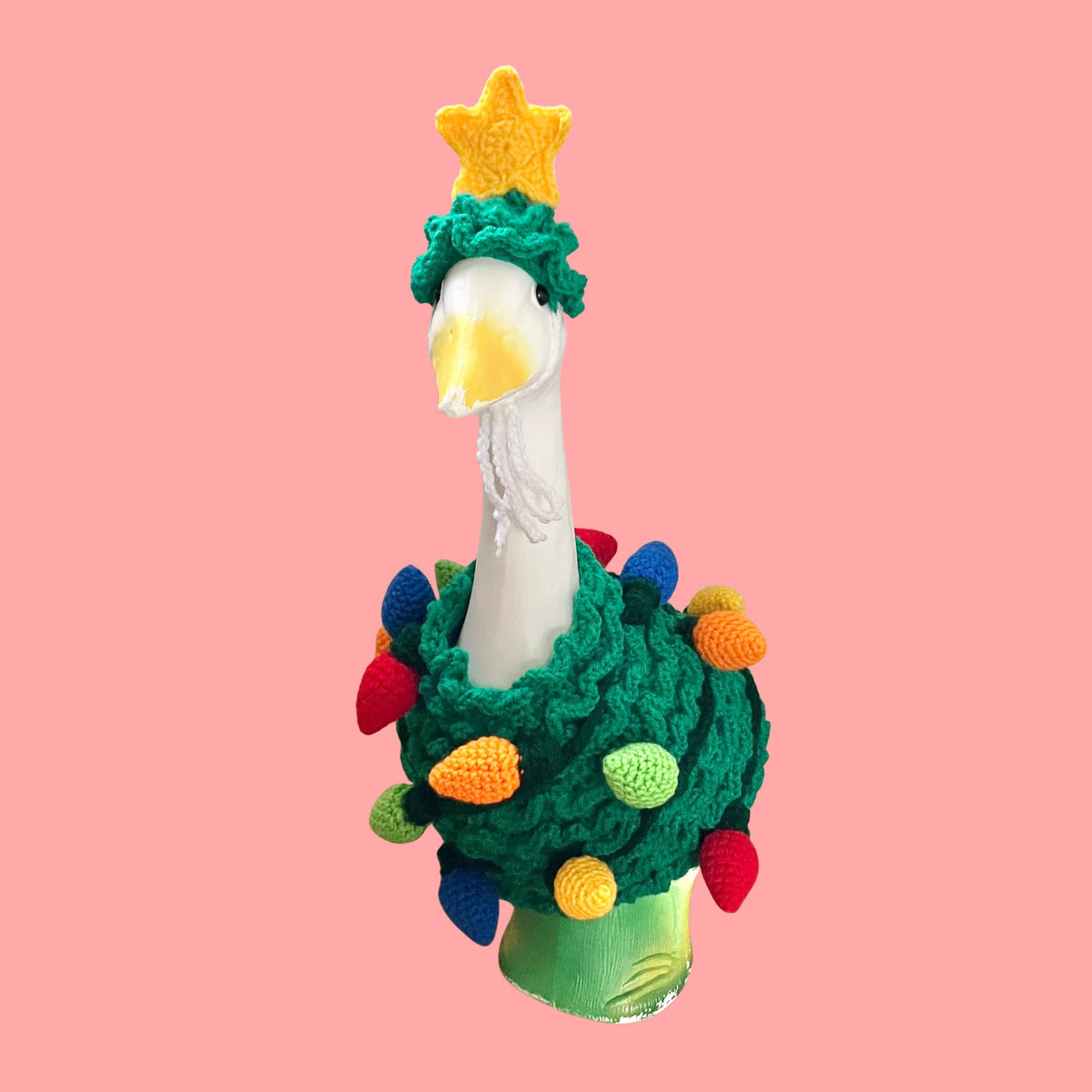 Christmas Tree Porch Goose Crochet Pattern PDF Instant Download