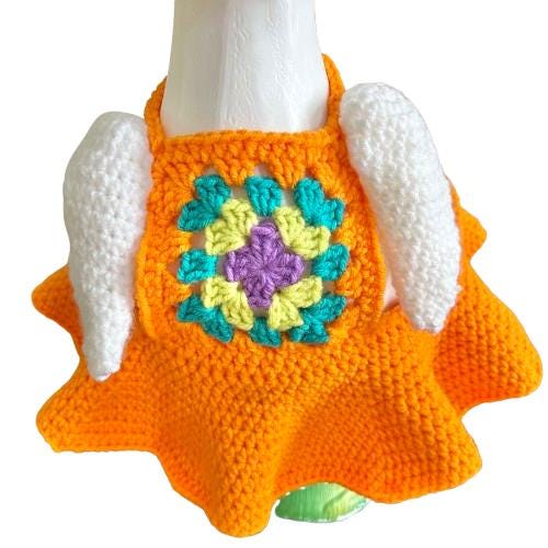 Summer Dress Porch Goose Crochet Pattern PDF Instant Download