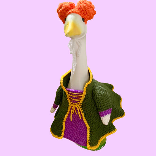 Witch Winnie Sandergoose Porch Goose Crochet Pattern PDF Instant Download
