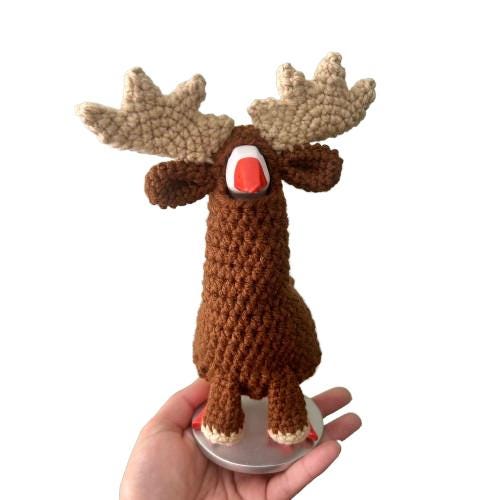 Moose Desk Goose Crochet Pattern PDF Instant Download