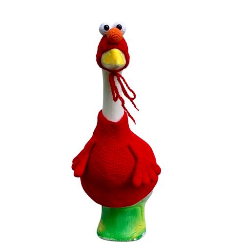 Red Monster Porch Goose Crochet Pattern PDF Instant Download