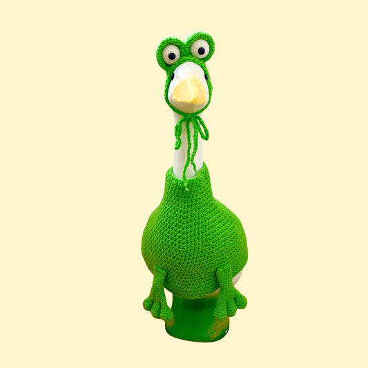 Frog Porch Goose Crochet Pattern PDF Instant Download