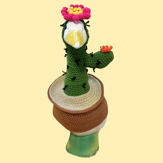 Cactus Porch Goose Crochet Pattern PDF Instant Download