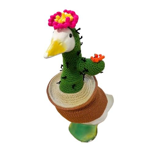 Cactus Porch Goose Crochet Pattern PDF Instant Download