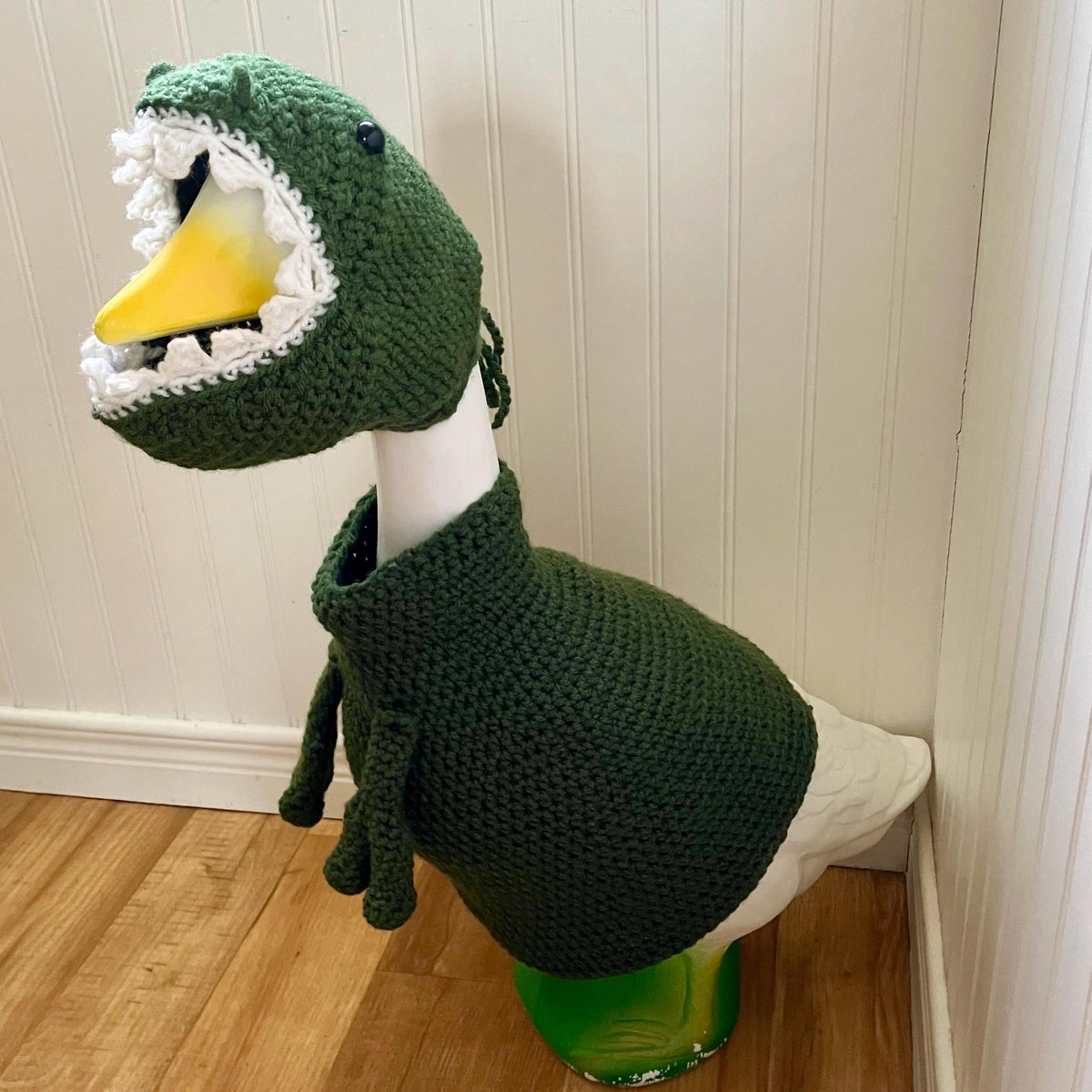 T-Rex Porch Goose Crochet Pattern PDF Instant Download