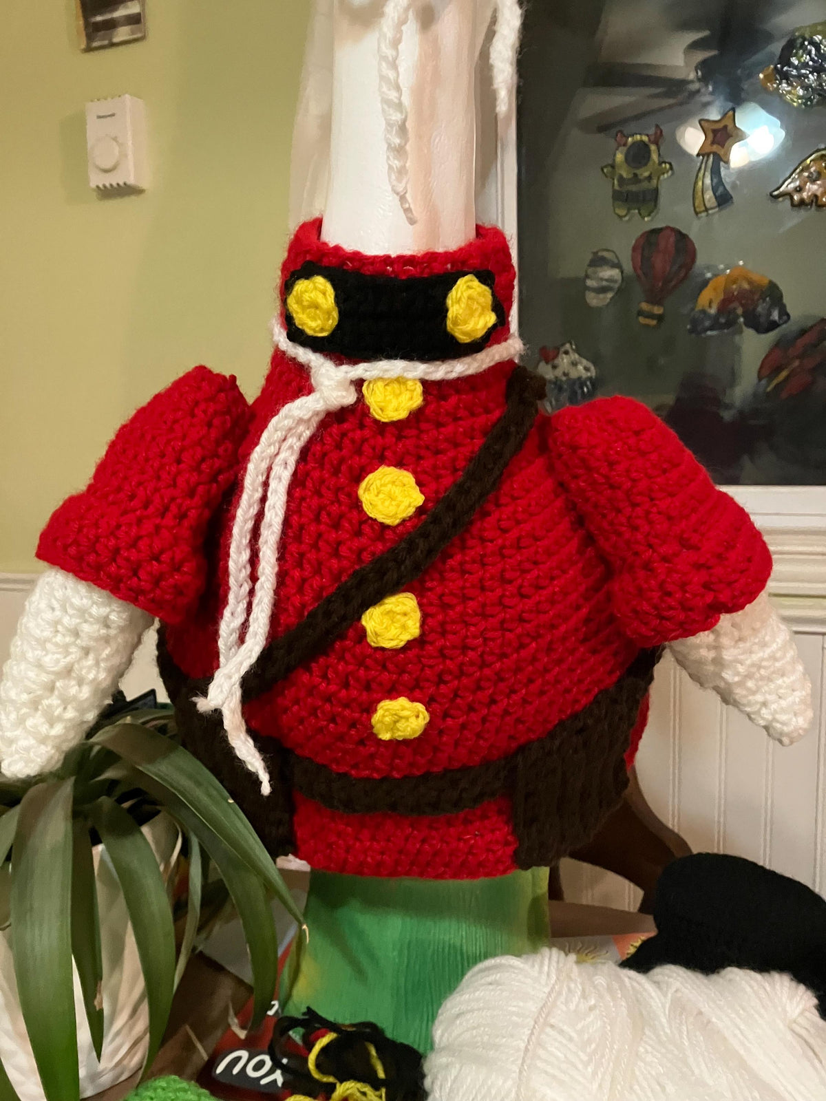 Mountie Porch Goose Crochet Pattern PDF Instant Download