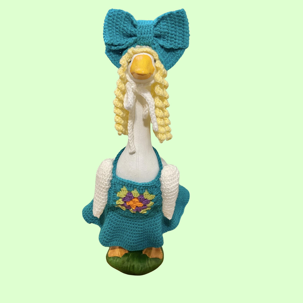17-20” Summer Dress Porch Goose Crochet Pattern PDF Instant Download