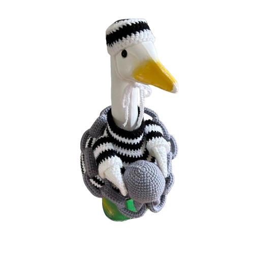 Jail Bird Porch Goose Crochet Pattern PDF Instant Download