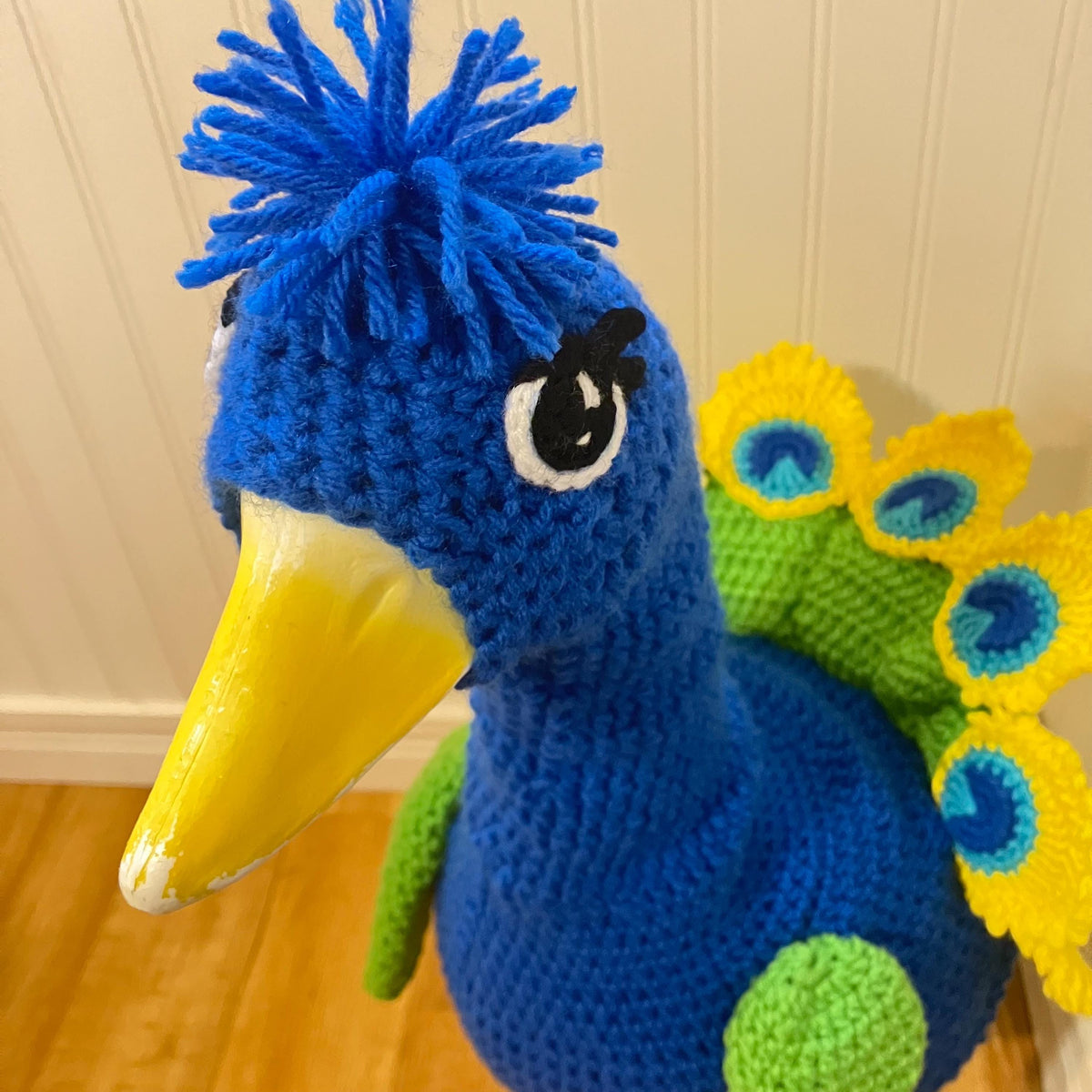 Peacock Porch Goose Crochet Pattern PDF Instant Download