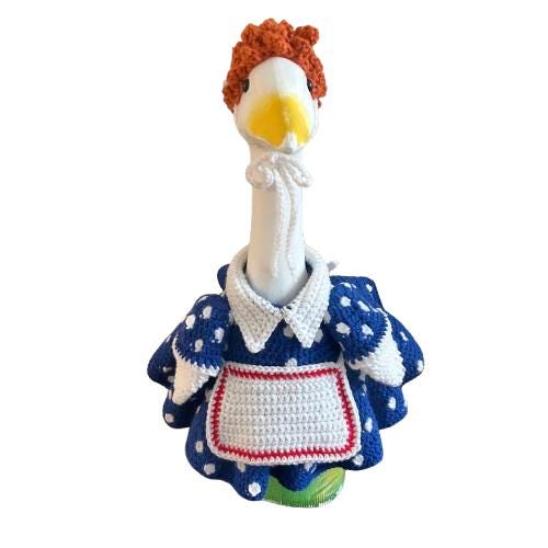 I Love Gucy Porch Goose Crochet Pattern PDF Instant Download