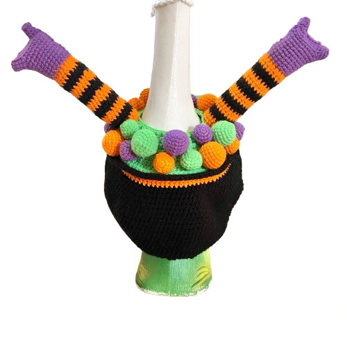 Witch’s Brew Porch Goose Outfit