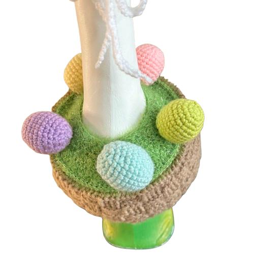 Easter Basket Porch Goose Crochet Pattern PDF Instant Download