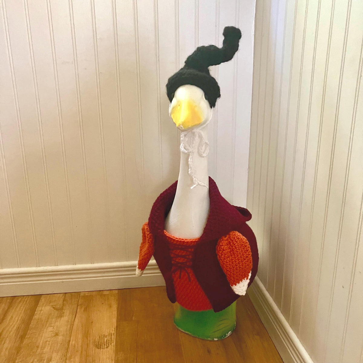 Witch Mary Sandergoose Porch Goose Crochet Pattern PDF Instant Download