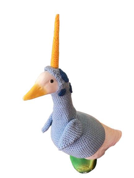 Narwhal Porch Goose Crochet Pattern PDF Instant Download