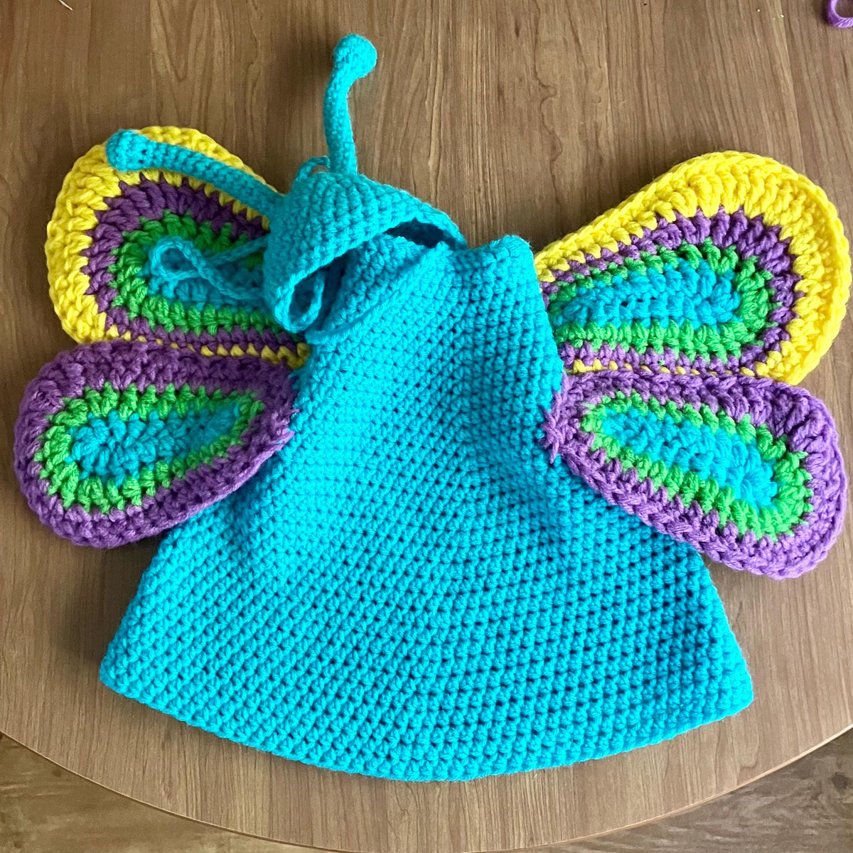 17-20” Butterfly Porch Goose Crochet Pattern PDF Instant Download