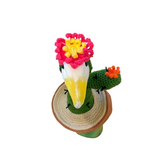 Cactus Porch Goose Crochet Pattern PDF Instant Download