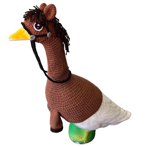 Horse Porch Goose Crochet Pattern PDF Instant Download