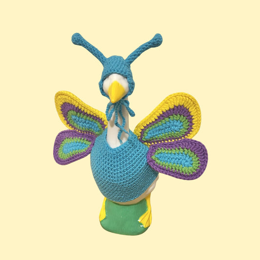 17-20” Butterfly Porch Goose Crochet Pattern PDF Instant Download