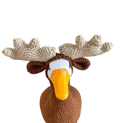 17-20” Moose Porch Goose Crochet Pattern PDF Instant Download