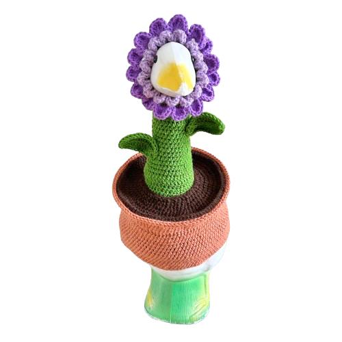 Flowerpot Porch Goose Crochet Pattern PDF Instant Download