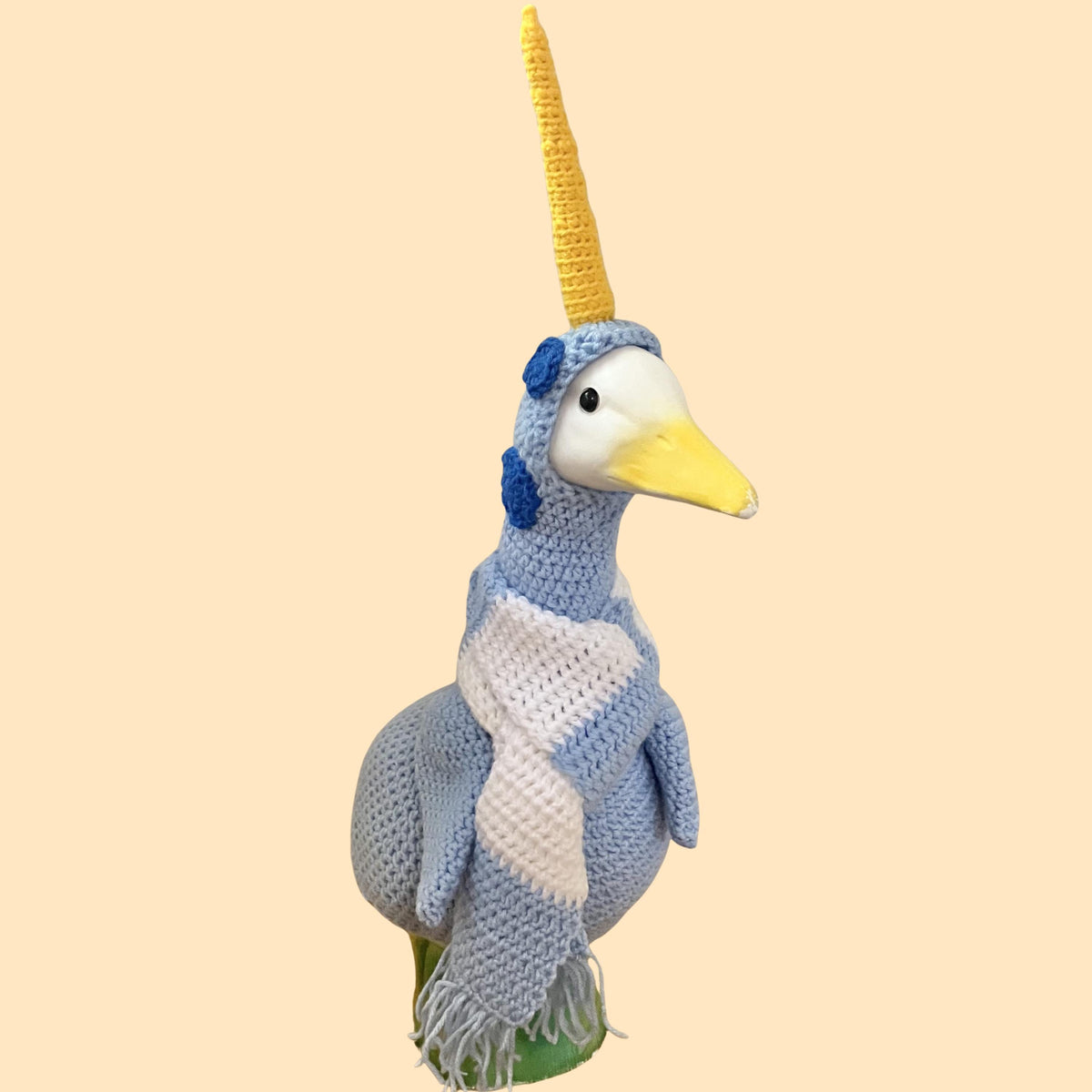 Narwhal Porch Goose Crochet Pattern PDF Instant Download