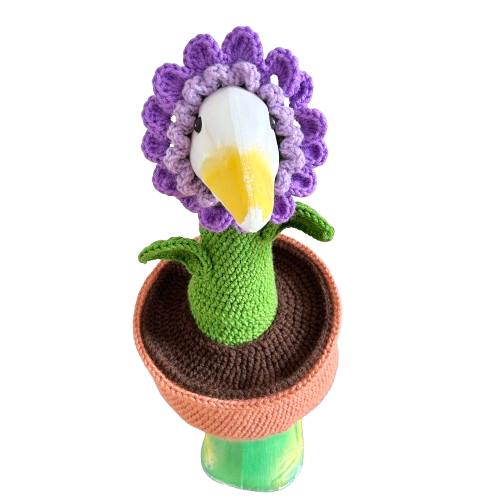 Flowerpot Porch Goose Crochet Pattern PDF Instant Download