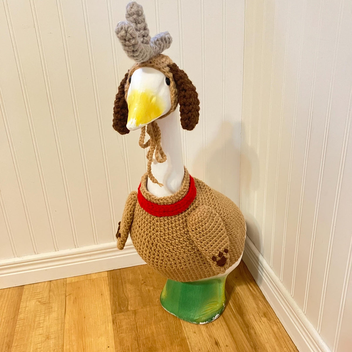 Mean One’s Dog Porch Goose Crochet Pattern PDF Instant Download