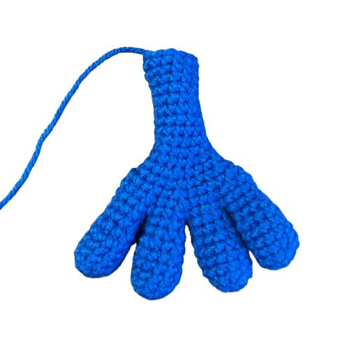 Blue Monster Porch Goose Crochet Pattern PDF Instant Download