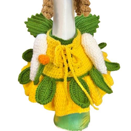 Garden Fairy Porch Goose Crochet Pattern PDF Instant Download
