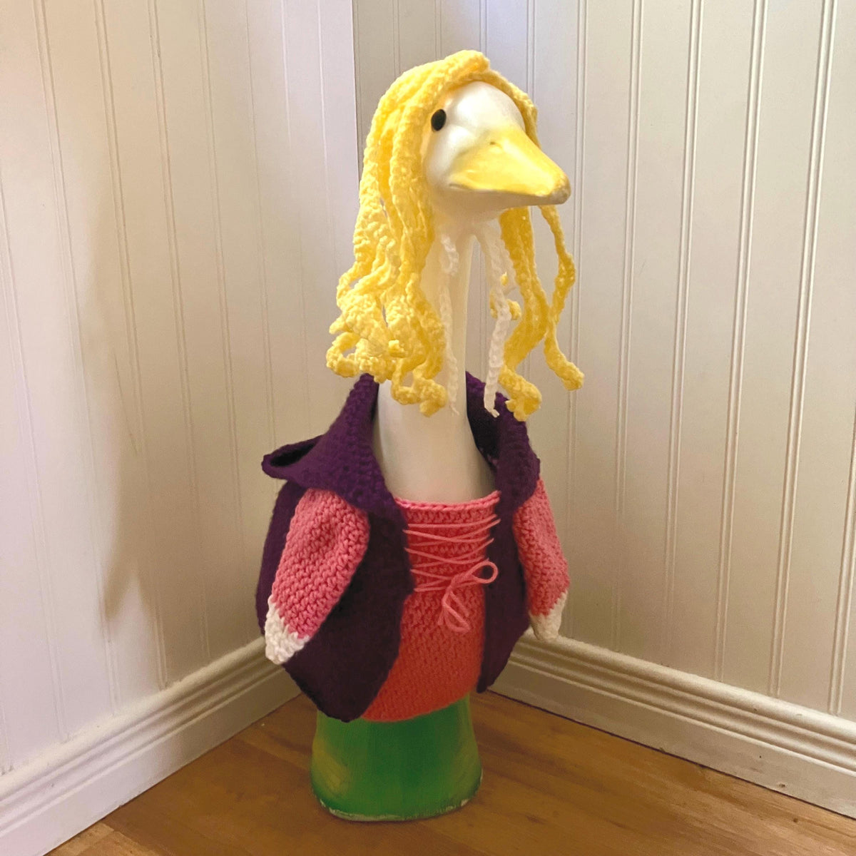 Witch Sarah Sandergoose Porch Goose Crochet Pattern PDF Instant Download