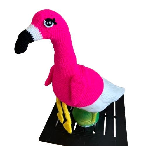 Flamingo Porch Goose Crochet Pattern PDF Instant Download