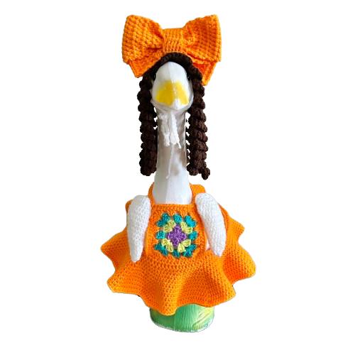 Summer Dress Porch Goose Crochet Pattern PDF Instant Download