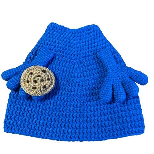 Blue Monster Porch Goose Crochet Pattern PDF Instant Download