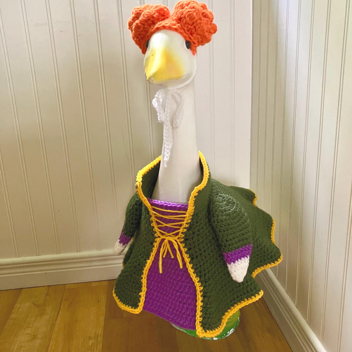 Witch Winnie Sandergoose Porch Goose Crochet Pattern PDF Instant Download