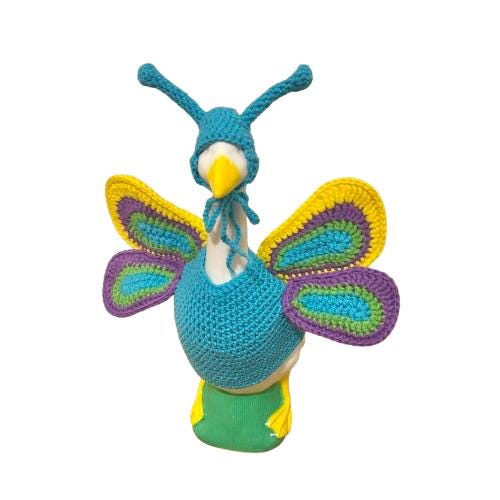 17-20” Butterfly Porch Goose Crochet Pattern PDF Instant Download