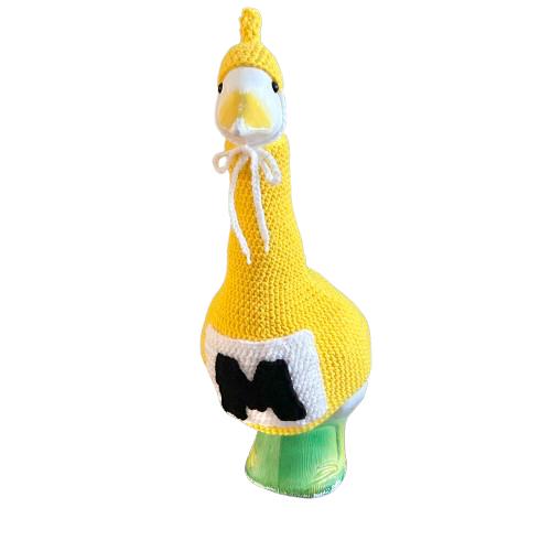 Mustard Porch Goose Crochet Pattern PDF Instant Download