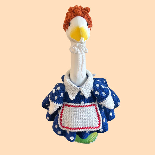 I Love Gucy Porch Goose Crochet Pattern PDF Instant Download