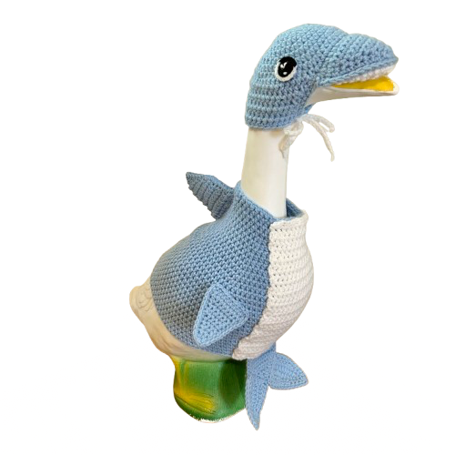 Dolphin Porch Goose Crochet Pattern PDF Instant Download