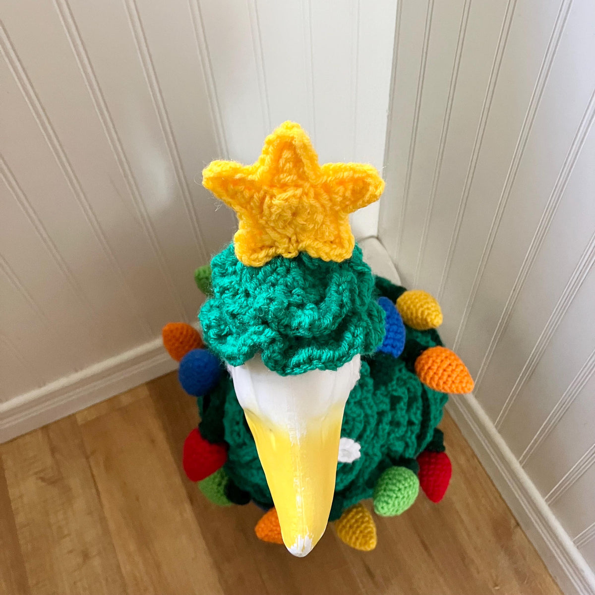 Christmas Tree Porch Goose Crochet Pattern PDF Instant Download