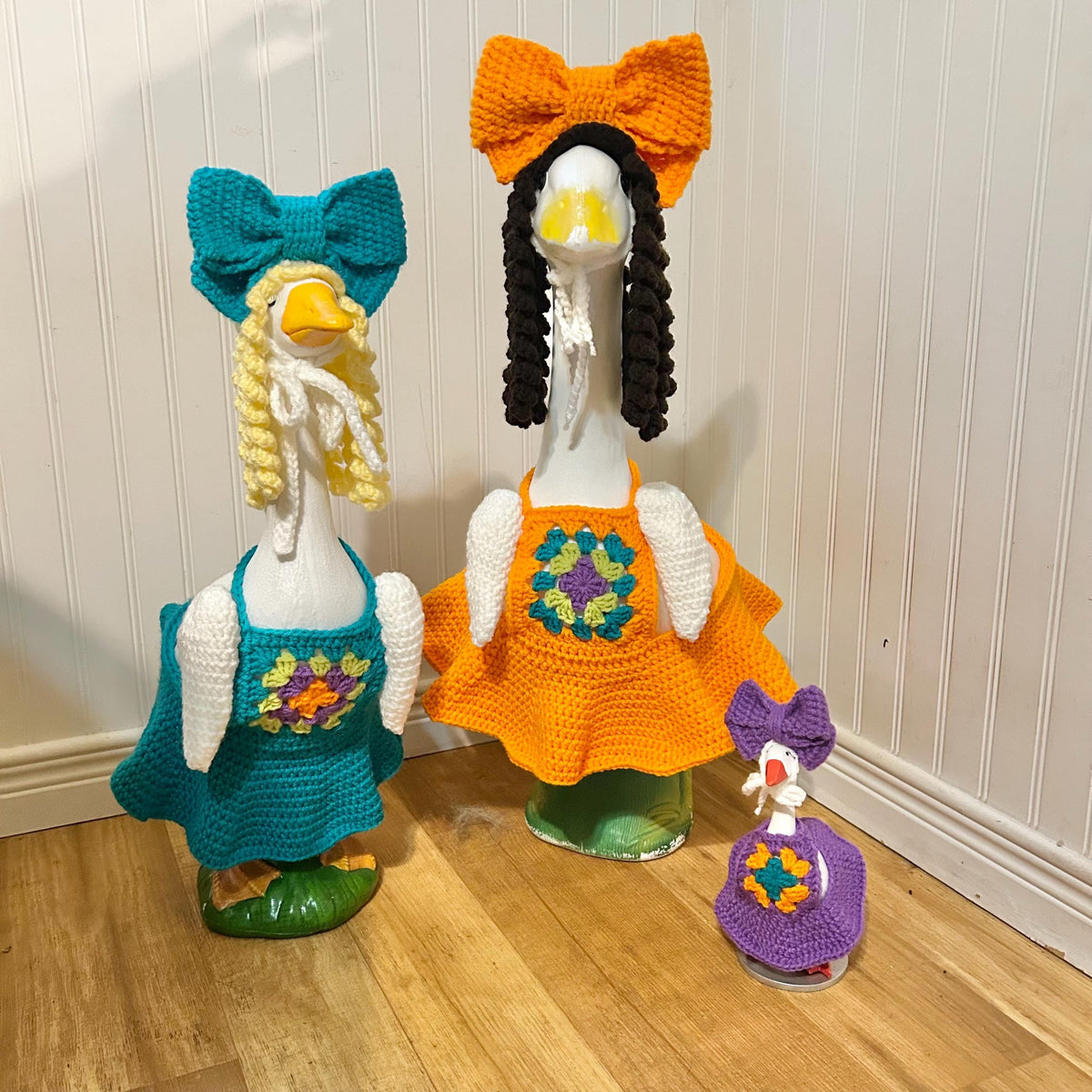 Summer Dress Porch Goose Crochet Pattern PDF Instant Download