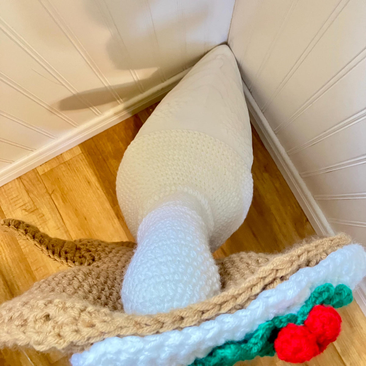 Gingerbread Man Porch Goose Crochet Pattern PDF Instant Download