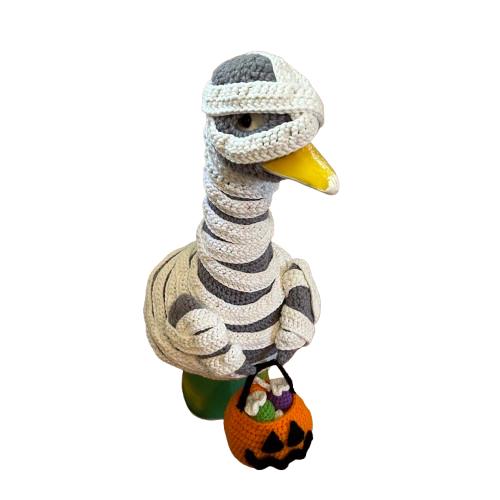 Mummy Glow in the Dark Porch Goose Crochet Pattern PDF Instant Download