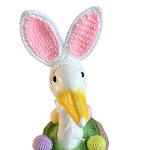 Easter Basket Porch Goose Crochet Pattern PDF Instant Download