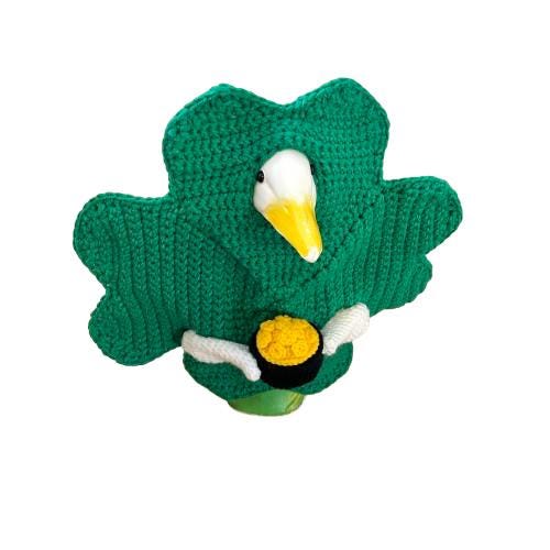 Shamrock Porch Goose Crochet Pattern PDF Instant Download