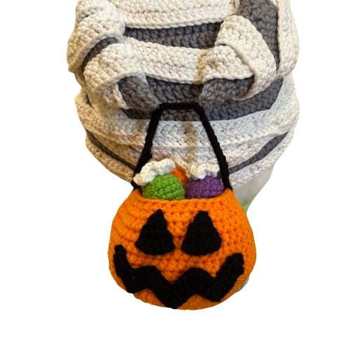 Mummy Glow in the Dark Porch Goose Crochet Pattern PDF Instant Download