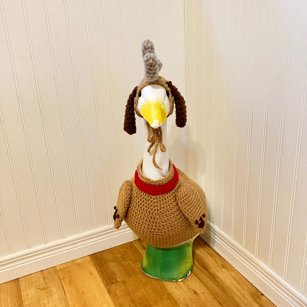 Mean One’s Dog Porch Goose Crochet Pattern PDF Instant Download