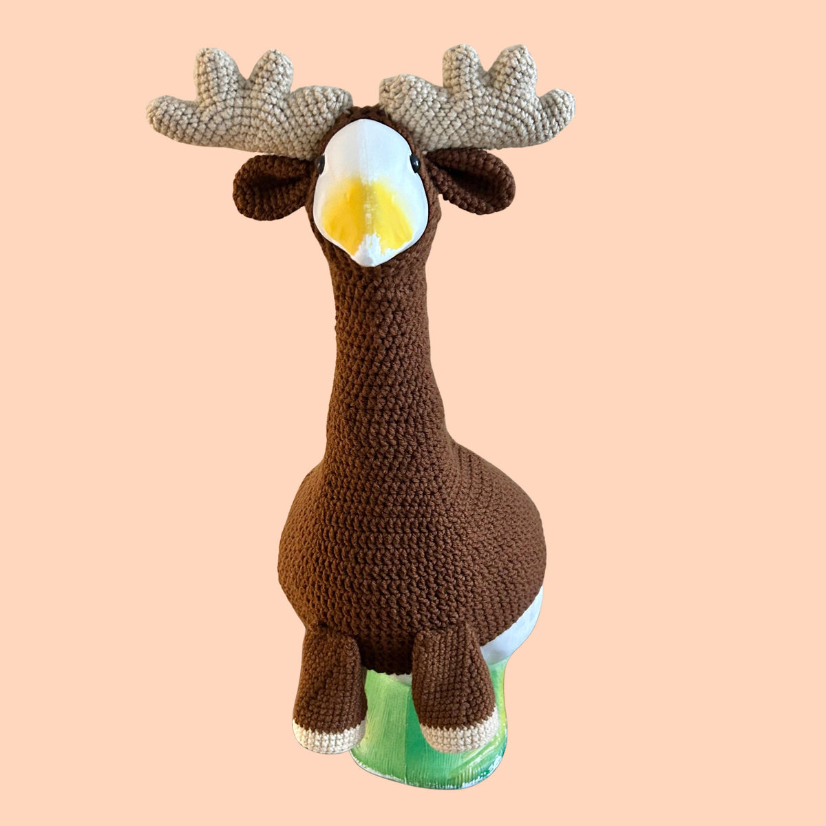Moose Porch Goose Crochet Pattern PDF Instant Download